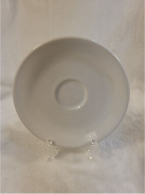 Fiesta White Espresso Demitasse Saucer Only Homer Laughlin – No Cup